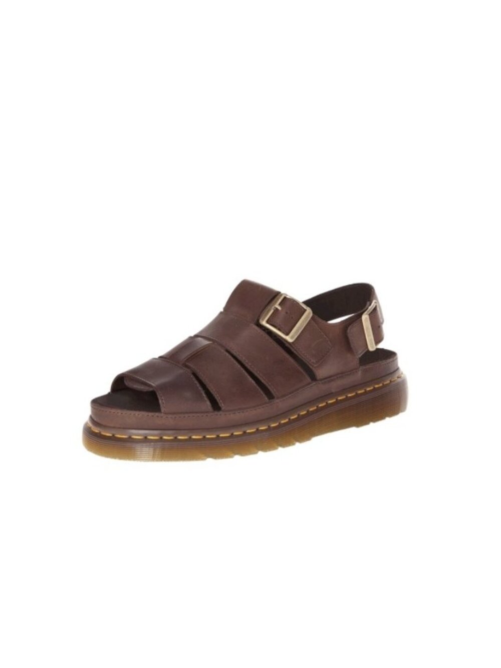NWOT Dr. Martens Flash Fisherman Sandals in Brown Leather Men's Size 11